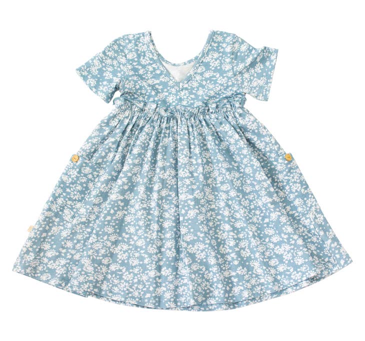 Cornflower Tea Dress